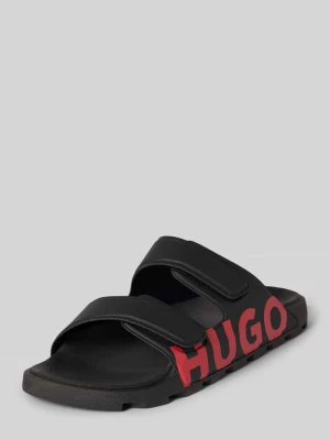 Sandał z nadrukiem z logo HUGO