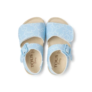 Sandália De Bebé Line Bear Azul Celeste - Tous