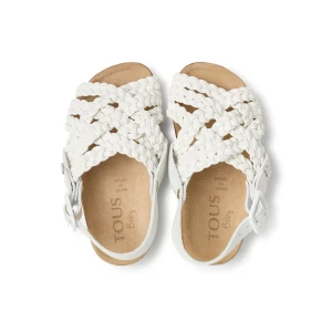 Sandália De Bebé Para Menina Sparta Branca - Tous