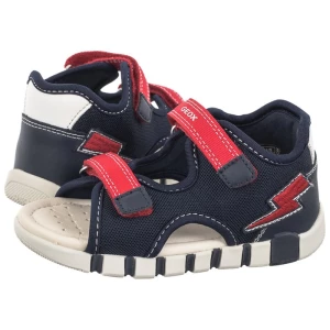 Sandałki B Sandal Iupidoo A Navy/Red B455PA 01454 C0735 (GE161-a) Geox