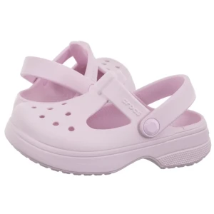 Sandałki Classic Mary Jane Clog T Pink Milk 210616-6ZW (CR352-a) Crocs