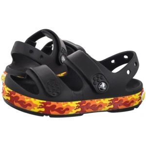 Sandałki Crocband Cruiser Flames Sandal Kid's Black 211268-001 (CR397-a) Crocs
