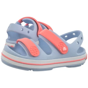 Sandałki Crocband Cruiser Sandal Blue Frost/Guava 209424-4XQ (CR311-h) Crocs