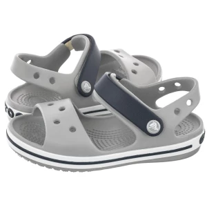 Sandałki Crocband Sandal Kids Light Grey/Navy 12856-01U (CR39-t) Crocs