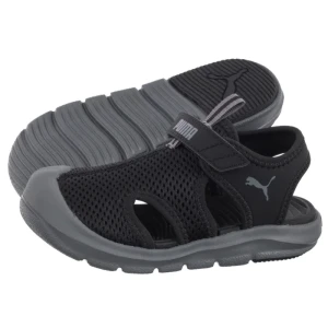 Sandałki Fun Racer Sandal Mesh V Inf Black-Cool Dark Grey 401576-01 (PU618-b) Puma