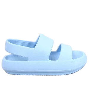 Sandałki gumowe Boddie Blue niebieskie Inna marka