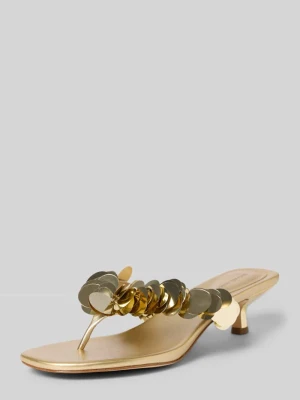 Sandałki z odkrytą piętą model 'Loretta' MICHAEL Michael Kors