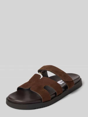 Sandałki ze skóry model 'Missile' Steve Madden