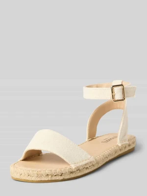 Sandałki ze sprzączką model 'NIMES LINEN' Espadrij