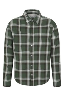 Sandalwood koszula męska z długim rękawem ocieplana polarem - Green Mountain Warehouse
