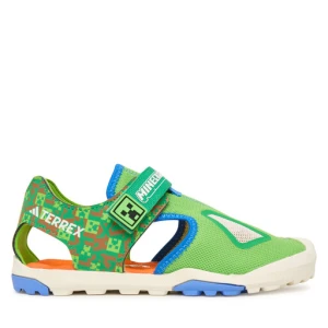 Sandały adidas Minecraft Terrex Captain Toey 2.0 Sandals JR1316 Zielony