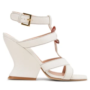 Sandały Alberta Ferretti 23151A6306 8003 Biały
