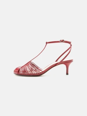 Sandały Alexandre Birman ciemnoczerwony