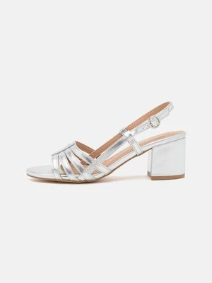 Sandały Anna Field By Zalando srebrny