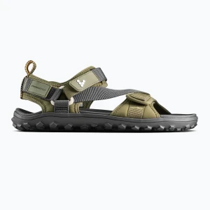Sandały barefoot damskie Vivobarefoot Tracker Ora dark olive Zielony