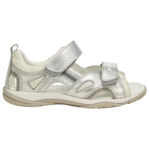 Srebrne sandałki dla dziewczynki Bartek 84414-69