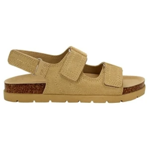 Beżowe sandały na korkowej podeszwie Bartek 89000-14