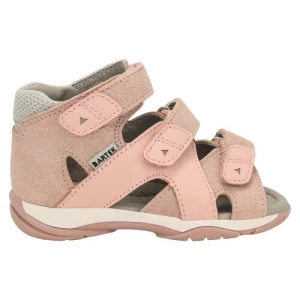 Różowe sandałki dla dziewczynki z błyszcząca wstawka Bartek 84405-85