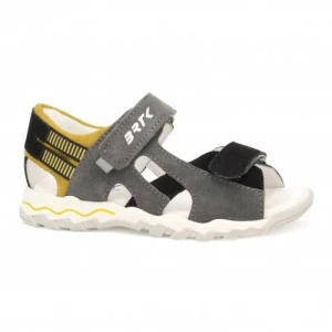 Sandały Bartek dla chłopców szaro czarny t 0190480 01 ii p47420