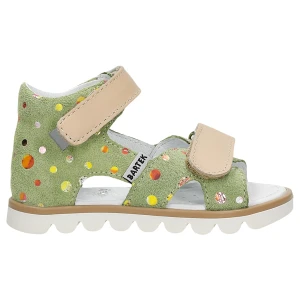 Zielone sandały Bartek w kolorowe kropki 11227018
