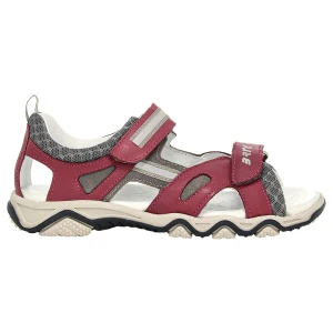 Różowe sandały dla dziewczynki z odblaskiem na pasku Bartek 19697-04