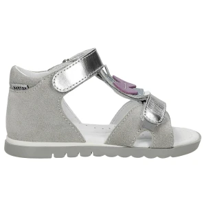 Sandały Bartek dla dziewcząt szary w 11414009 p47235