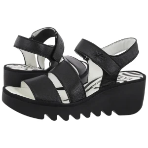 Sandały Bexy575fly Mousse Black P501575001 (FL432-a) FLY London