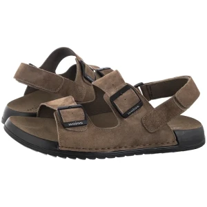 Sandały Beżowe 29020-24 (WO302-b) Wojas