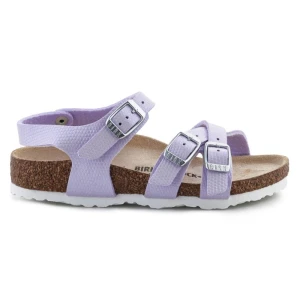 Sandały Birkenstock Kumba Shiny Lizard 1026907 fioletowe