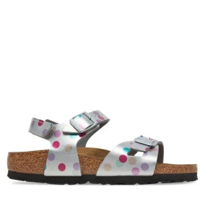 Sandały Birkenstock Rio As Kids 1029527 D Srebrny