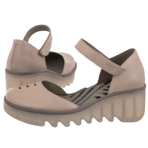 Sandały BISO305FLY Mousse Taupe P501305028 (FL443-a) FLY London