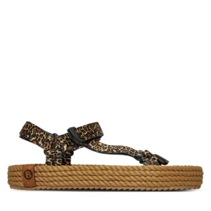 Sandały Bohonomad Miami Elastic MIA.12-LEO Brązowy