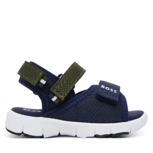 Sandały BOSS J52159 S Granatowy