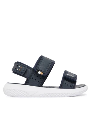 Sandały BOSS J52823 S Granatowy