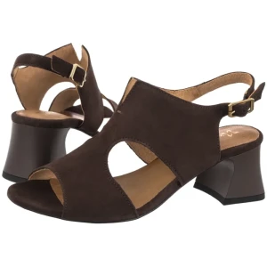 Sandały Brązowe 06566-02/00-5 (MA1484-a) Maciejka