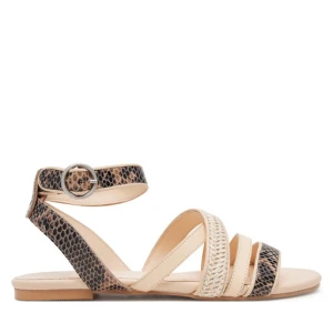 Sandały Bronx New-Skyler 85043-PW Beżowy