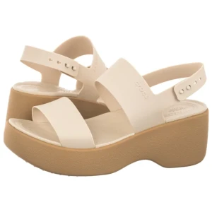 Sandały Brooklyn Sky Sandal Frappe/Cashew 212250-2MQ (CR444-c) Crocs