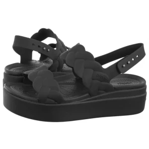 Sandały Brooklyn Woven Upper Lw Black/Black 209977-060 (CR383-b) Crocs