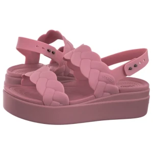 Sandały Brooklyn Woven Upper Lw Rosette 209977-6XX (CR383-c) Crocs