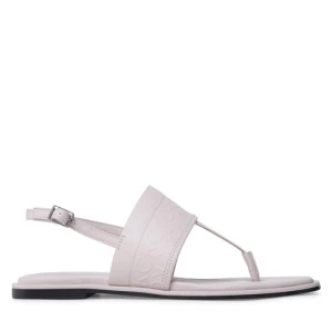 Sandały Calvin Klein Almond Tp Sandal HW0HW01536 Écru