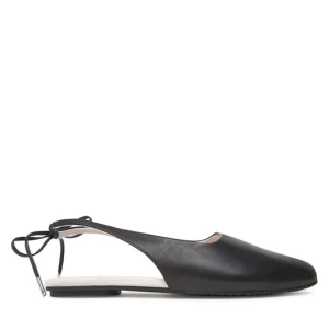 Sandały Calvin Klein Ballerina Sling Back Lth HW0HW02655 Czarny