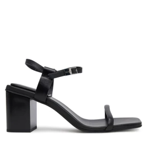 Sandały Calvin Klein Block Heel Sandal 75 Lth HW0HW02650 Czarny