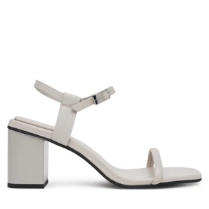 Sandały Calvin Klein Block Heel Sandal 75 Lth HW0HW02650 Szary