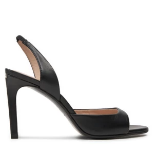 Sandały Calvin Klein Heel D'Orsay Sandal 90 Lth HW0HW02124 Czarny