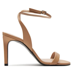 Sandały Calvin Klein Heel Sandal 90 Lth HW0HW01945 Beżowy