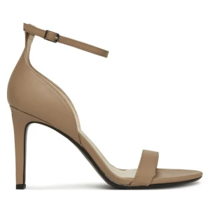 Sandały Calvin Klein Heel Sandal 90 - Lth HW0HW02337 Beżowy