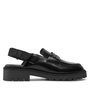 Sandały Calvin Klein Jeans Combat Sling Mule LTH Czarny