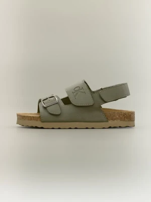 Sandały Calvin Klein Jeans khaki