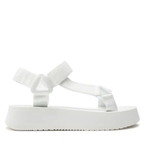 Sandały Calvin Klein Jeans Sandal Velcro Webbing Dc YW0YW01353 Biały