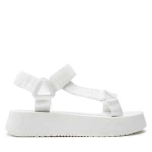 Sandały Calvin Klein Jeans Sandal Velcro Webbing Dc YW0YW01353 Bright White YBR